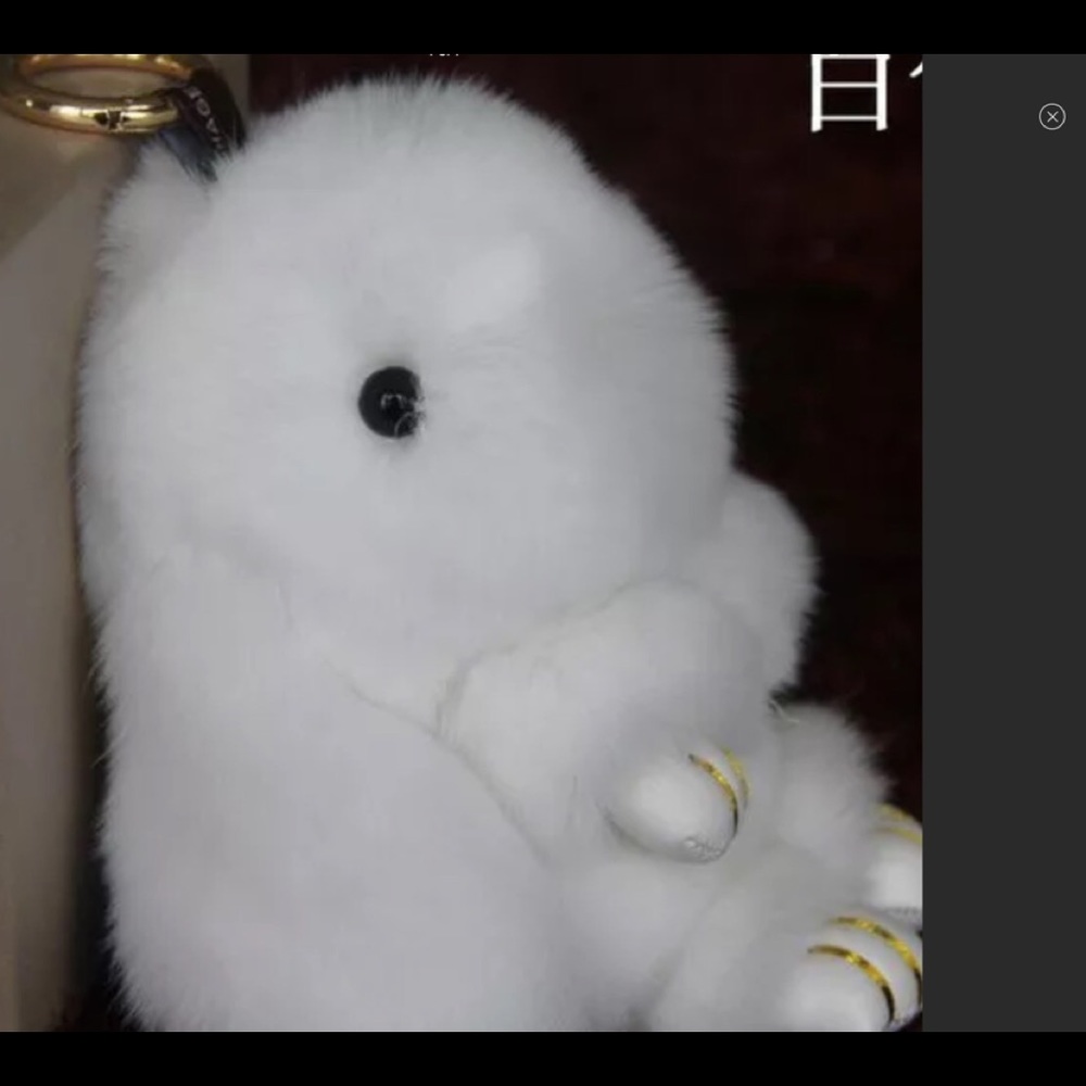 ❇️🎄❇️NWOT Adorable Bunny Purse Keychain, Fob.❇️🎄 - Picture 2 of 8